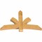 Ekena Millwork Davenport Rough Sawn Timber Gable Bracket, Western Red Cedar, 60"W x 40"H x 4"D x 6"F, 16/12 Pitch GBW060X40X0406DAV00RWR - alternate 4